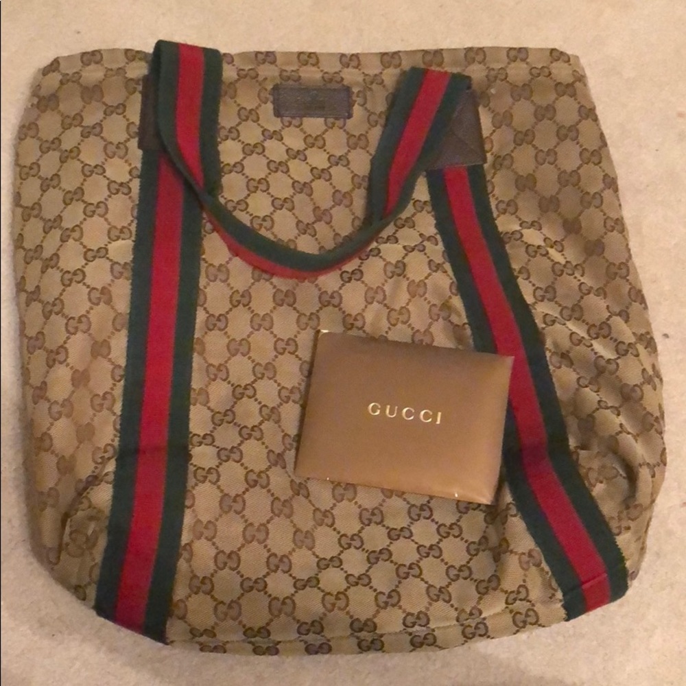 Authentic Gucci Tote - image 1